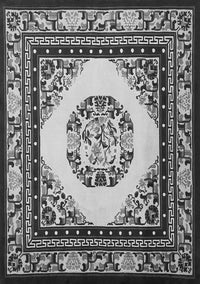 Oriental Gray Asian Inspired Rug, tr1369gry