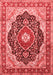 Medallion Red Traditional Area Rugs