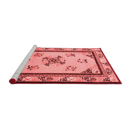 Asian Inspired Red Washable Rugs