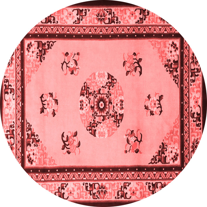 Oriental Red Asian Inspired Rug, tr1370red