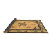 Sideview of Oriental Brown Asian Inspired Rug, tr1370brn