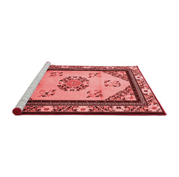 Asian Inspired Red Washable Rugs