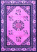 Machine Washable Oriental Purple Asian Inspired Area Rugs, wshtr1371pur