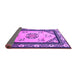 Sideview of Oriental Purple Asian Inspired Rug, tr1371pur