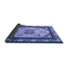 Sideview of Oriental Blue Asian Inspired Rug, tr1371blu