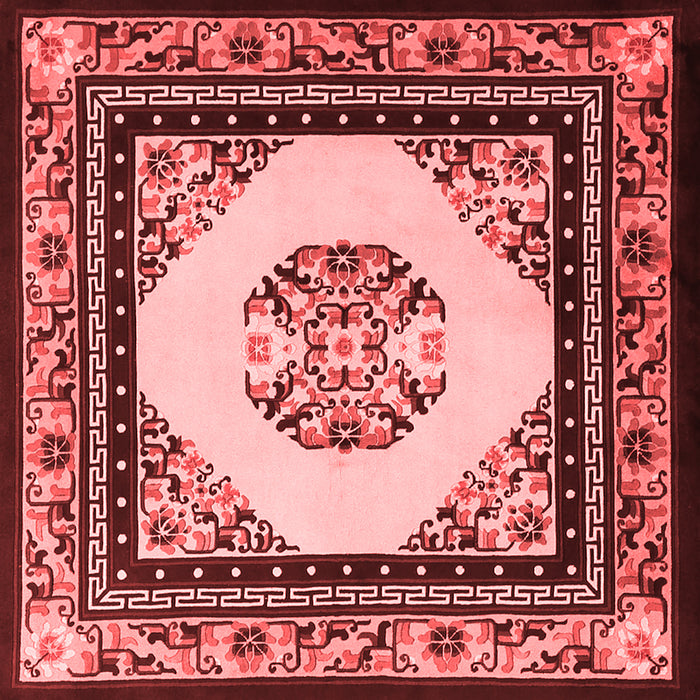 Oriental Red Asian Inspired Rug, tr1372red