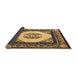 Sideview of Oriental Brown Asian Inspired Rug, tr1372brn