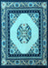 Oriental Light Blue Asian Inspired Rug, tr1372lblu