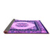 Sideview of Oriental Purple Asian Inspired Rug, tr1372pur