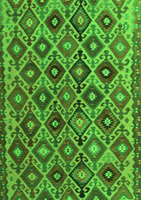Persian Green Traditional Rug, tr1373grn