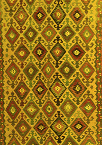 Persian Yellow Traditional Rug, tr1373yw