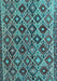 Machine Washable Persian Light Blue Traditional Rug, wshtr1373lblu