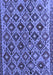 Machine Washable Persian Blue Traditional Rug, wshtr1373blu