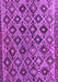 Machine Washable Persian Purple Traditional Area Rugs, wshtr1373pur