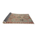 Sideview of Traditional Rust Pink Persian Rug, tr1374