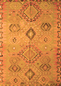 Persian Orange Traditional Rug, tr1374org