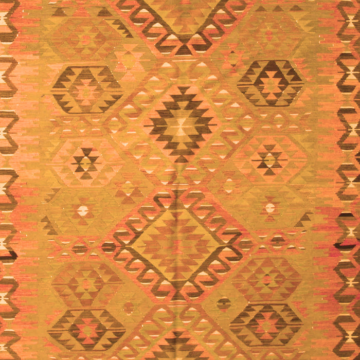 Persian Orange Traditional Rug, tr1374org