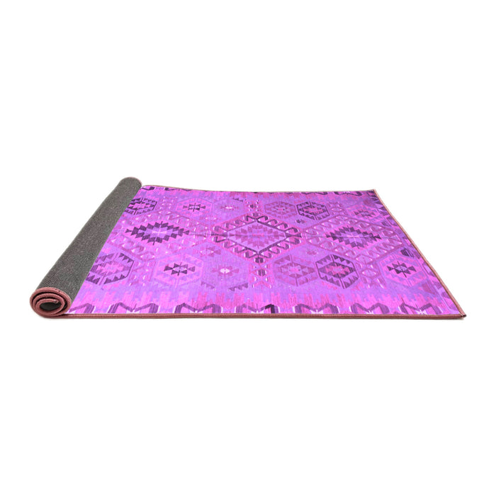 Sideview of Persian Purple Traditional Rug, tr1374pur