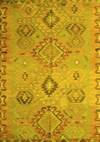 Persian Yellow Traditional Rug, tr1374yw