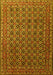 Machine Washable Persian Yellow Traditional Rug, wshtr1375yw