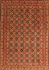 Persian Orange Traditional Rug, tr1375org