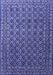 Persian Blue Traditional Rug, tr1375blu