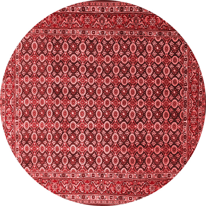 Machine Washable Persian Red Traditional Rug, wshtr1375red