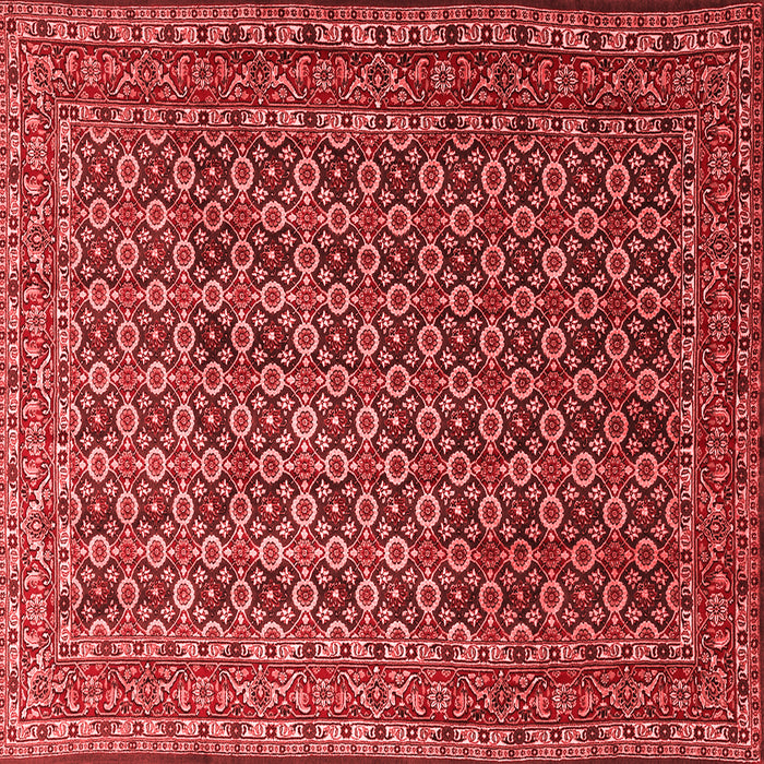 Machine Washable Persian Red Traditional Rug, wshtr1375red