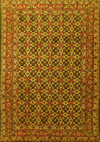 Persian Yellow Traditional Rug, tr1375yw
