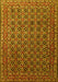 Persian Yellow Traditional Rug, tr1375yw