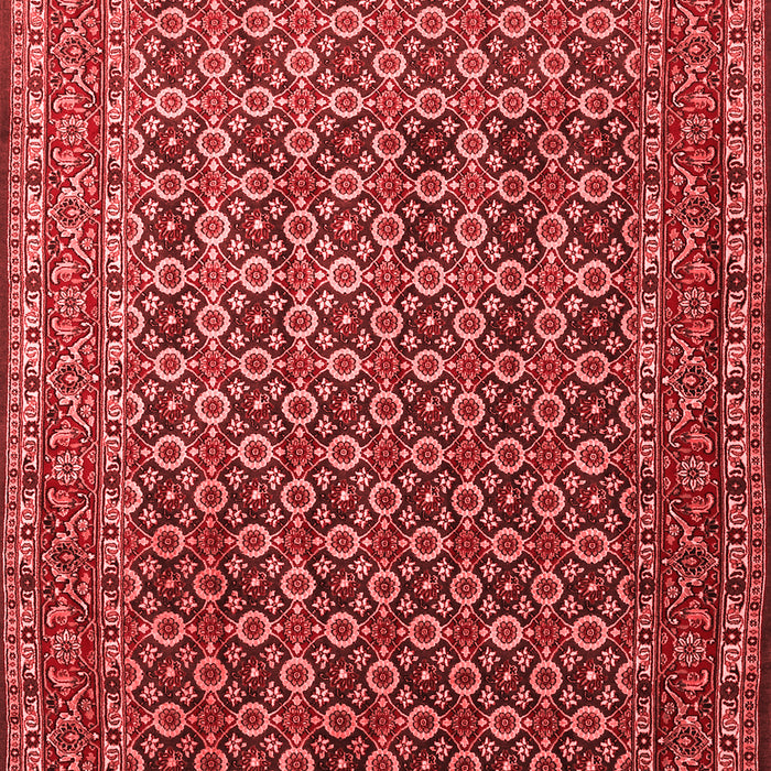 Machine Washable Persian Red Traditional Rug, wshtr1375red