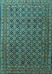 Persian Turquoise Traditional Rug, tr1375turq