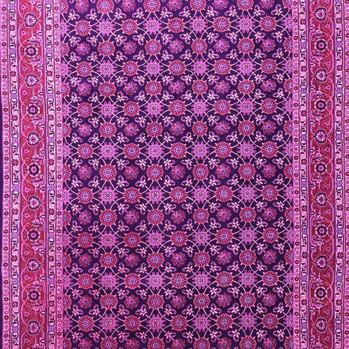 Machine Washable Persian Pink Traditional Rug, wshtr1376pnk