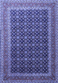 Persian Blue Traditional Rug, tr1376blu