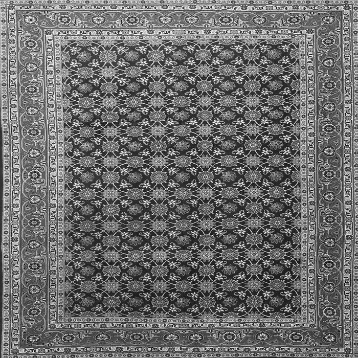 Serging Thickness of Persian Gray Traditional Rug, tr1376gry