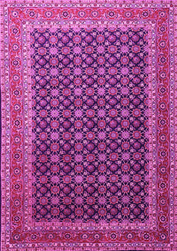 Persian Pink Traditional Rug, tr1376pnk