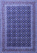 Persian Blue Traditional Rug, tr1376blu