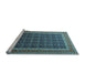 Sideview of Machine Washable Persian Light Blue Traditional Rug, wshtr1376lblu