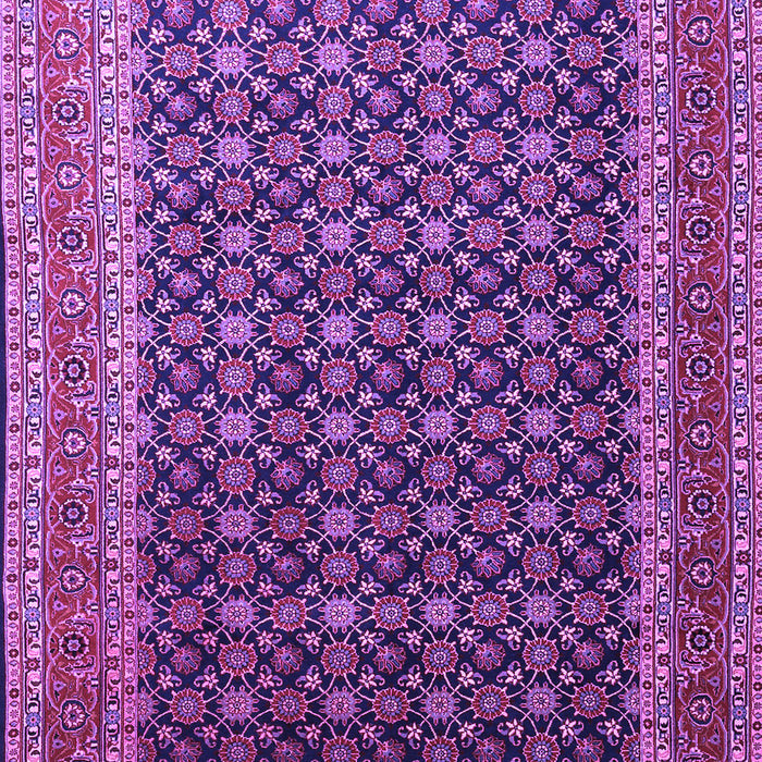 Machine Washable Persian Purple Traditional Area Rugs, wshtr1376pur