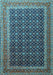 Persian Light Blue Traditional Rug, tr1376lblu