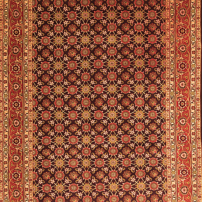Persian Orange Traditional Rug, tr1376org