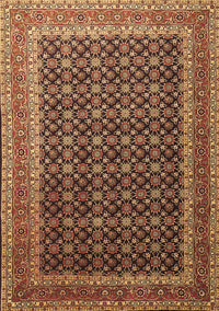 Persian Brown Traditional Rug, tr1376brn