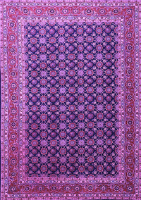 Persian Purple Traditional Rug, tr1376pur