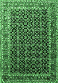 Persian Emerald Green Traditional Rug, tr1376emgrn