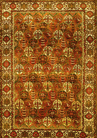 Persian Yellow Traditional Rug, tr1377yw