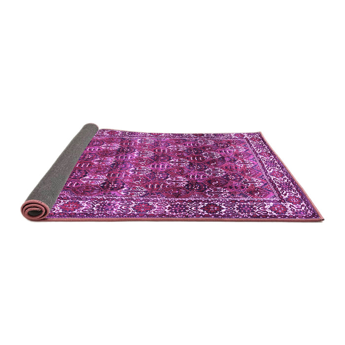 Sideview of Persian Purple Traditional Rug, tr1377pur