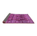Sideview of Persian Purple Traditional Rug, tr1377pur