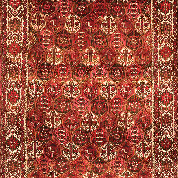 Persian Orange Traditional Rug, tr1377org