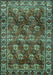 Persian Turquoise Traditional Rug, tr1377turq