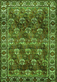 Persian Green Traditional Rug, tr1377grn